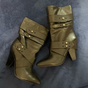 Nine West Black Wrap Boots